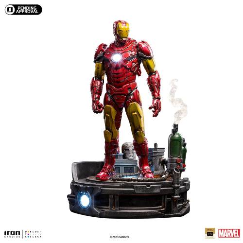 MARVEL - Iron Man Unleashed - Statua artystyczna w skali 1/10 23,1 cm