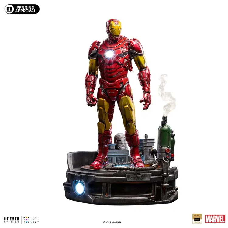 MARVEL - Iron Man Unleashed - Statua artystyczna w skali 1/10 23,1 cm