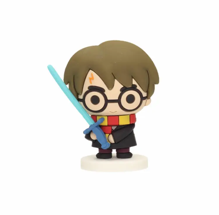 HARRY POTTER - Gumowa mini figurka 6 cm - Harry z mieczem