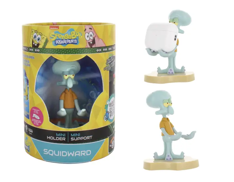 SPONGE BOB - Squidward - Kontroler i obsługa telefonu "Holdem" - 11 cm