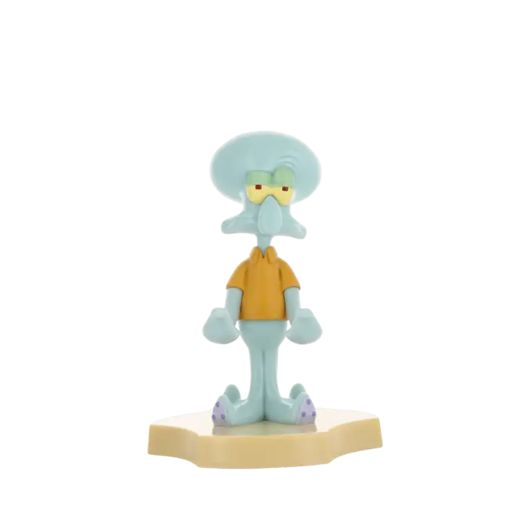 SPONGE BOB - Squidward - Kontroler i obsługa telefonu "Holdem" - 11 cm