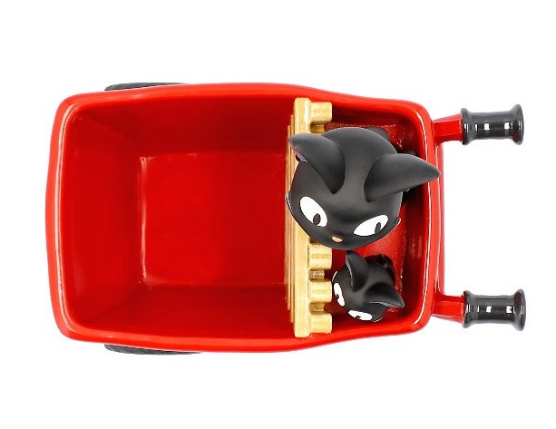 KIKI'S DELIVERY SERVICE - Czerwony wózek Jiji - Ramka do sadzenia 11,5 cm