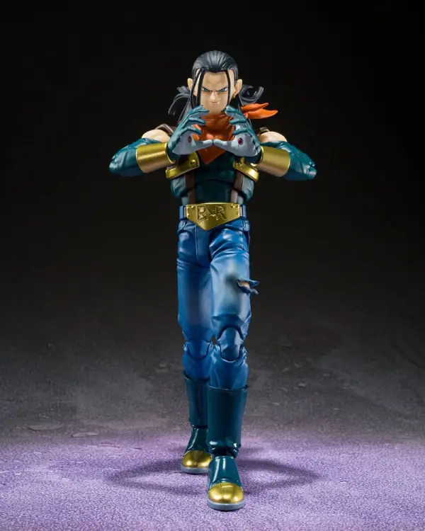 DRAGON BALL GT - Super Android 17 - Figurka S.H. Figuarts 20 cm
