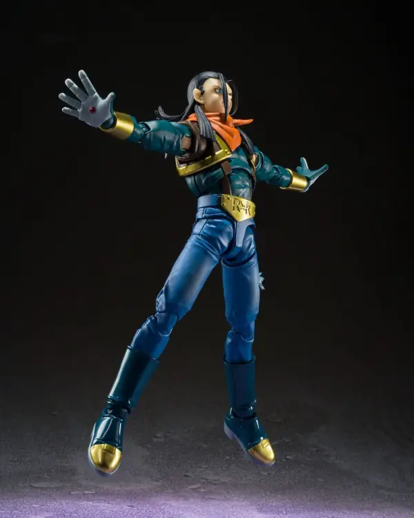 DRAGON BALL GT - Super Android 17 - Figurka S.H. Figuarts 20 cm