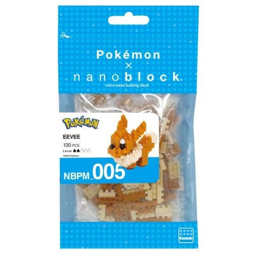 POKEMON - Eevee - Figurka Nanoblock 10cm