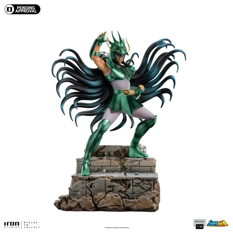 SAINT SEIYA - Smok Shiryu - Statuetka artystyczna w skali 1/10 24,2 cm