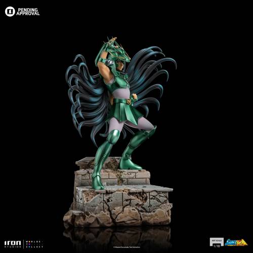 SAINT SEIYA - Smok Shiryu - Statuetka artystyczna w skali 1/10 24,2 cm