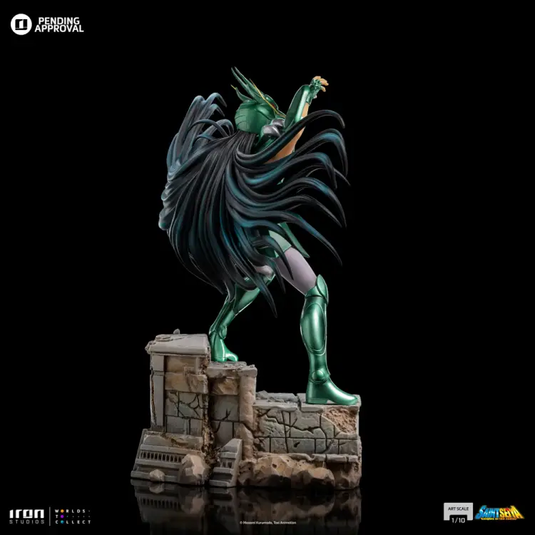 SAINT SEIYA - Smok Shiryu - Statuetka artystyczna w skali 1/10 24,2 cm