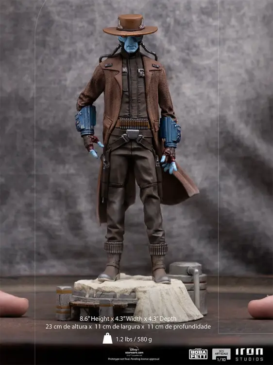 STAR WARS - Cad Bane - BDS Art Scale Statue 1/10 "23x11x11cm