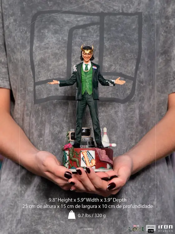 MARVEL - Loki President Variant - Statuetka w skali artystycznej 1/10 - 25 cm
