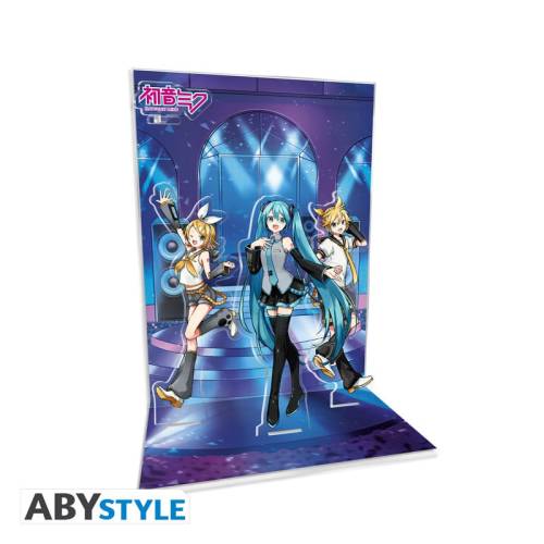 HASTUNE MIKU - Miku i przyjaciele - akrylowa diorama