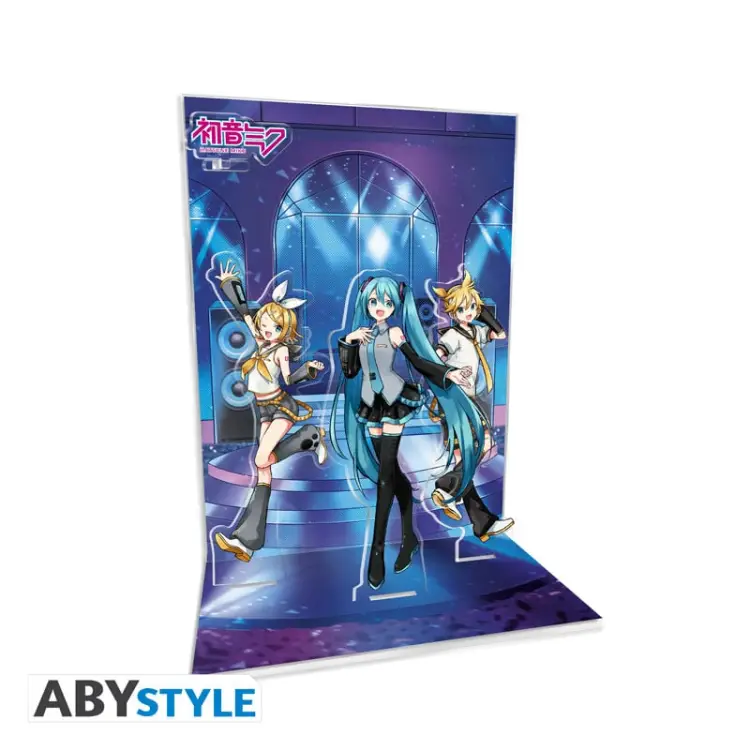 HASTUNE MIKU - Miku i przyjaciele - akrylowa diorama
