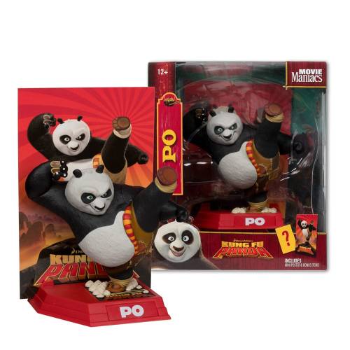 KUNG FU PANDA - Po - Statuetka Movie Maniacs 17 cm