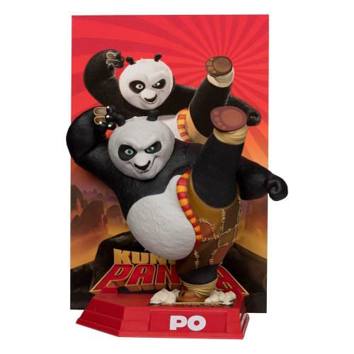 KUNG FU PANDA - Po - Statuetka Movie Maniacs 17 cm