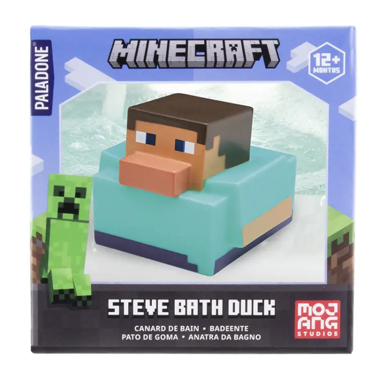MINECRAFT - Steve - Kaczka do kąpieli