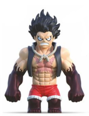 ONE PIECE - Luffy "Snakeman" - Figurka Elastikorps 23 cm