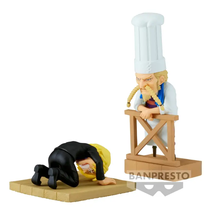 ONE PIECE - Sanji & Zeff - Figurka WCF Log Stories 8 cm