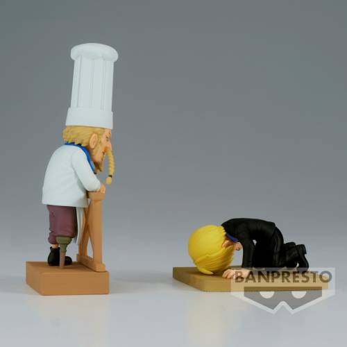ONE PIECE - Sanji & Zeff - Figurka WCF Log Stories 8 cm