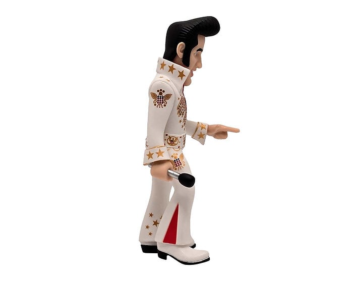 ELVIS - Elvis w białym garniturze - Figurka Minix # 12cm