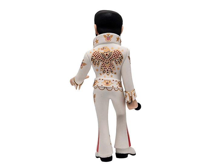 ELVIS - Elvis w białym garniturze - Figurka Minix # 12cm