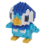 POKEMON - Piplup - Figurka Nanoblock 10 cm