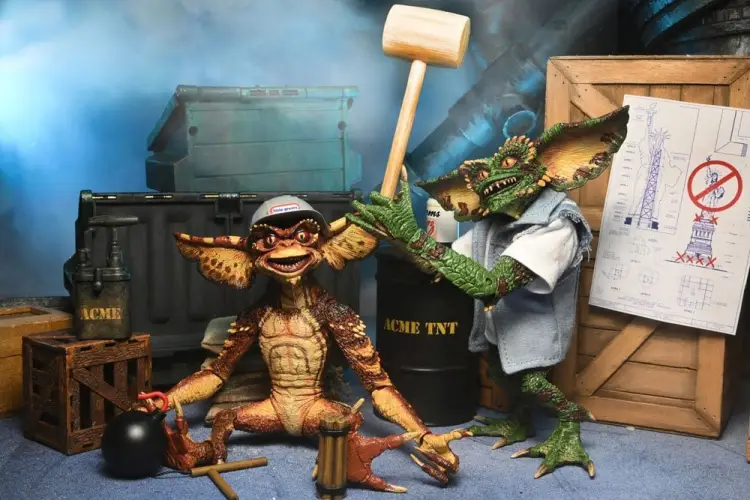 GREMLINS - Ultimate Demolition Gremlins - 2 figurki akcji 15 cm