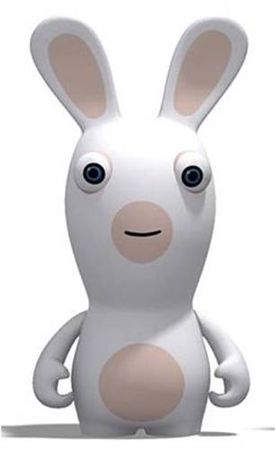 LAPINS CRETINS - Figurka Rabbid Smile - 9 cm