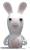 LAPINS CRETINS - Figurka Rabbid Smile - 9 cm
