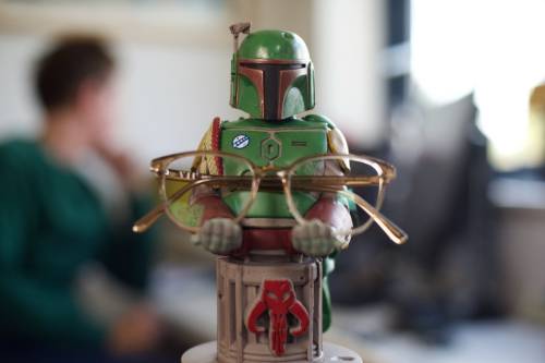 MANDALORIAN - Boba Fett - Kontroler i obsługa telefonu - 20 cm