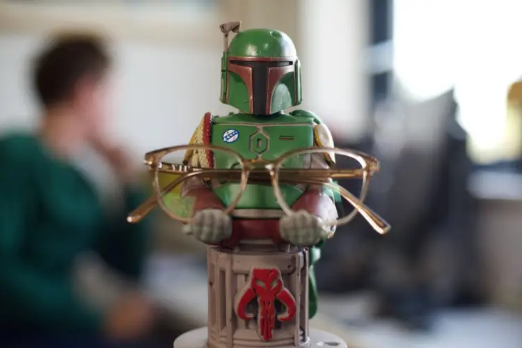 MANDALORIAN - Boba Fett - Kontroler i obsługa telefonu - 20 cm