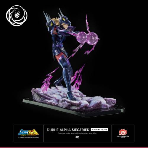 SAINT SEIYA - Dubhe Alpha Siegfried - Statua Résine By Tsume 35cm