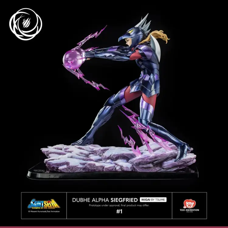 SAINT SEIYA - Dubhe Alpha Siegfried - Statua Résine By Tsume 35cm