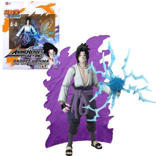 NARUTO - Sasuke z efektem transf. - Figurka Anime Heroes Beyond 17cm
