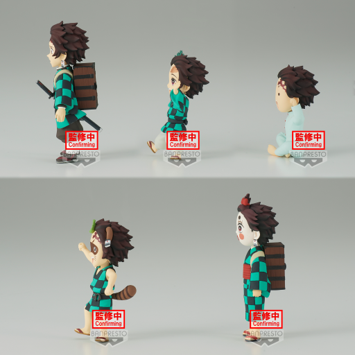 Kolekcja DEMON SLAYER-WCF Tanjiro Kamado-Assortiment 12 Figurka 7 cm