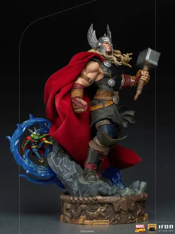 MARVEL COMICS - Thor Unleashed - Statua Deluxe Art Scale "28x21x16cm
