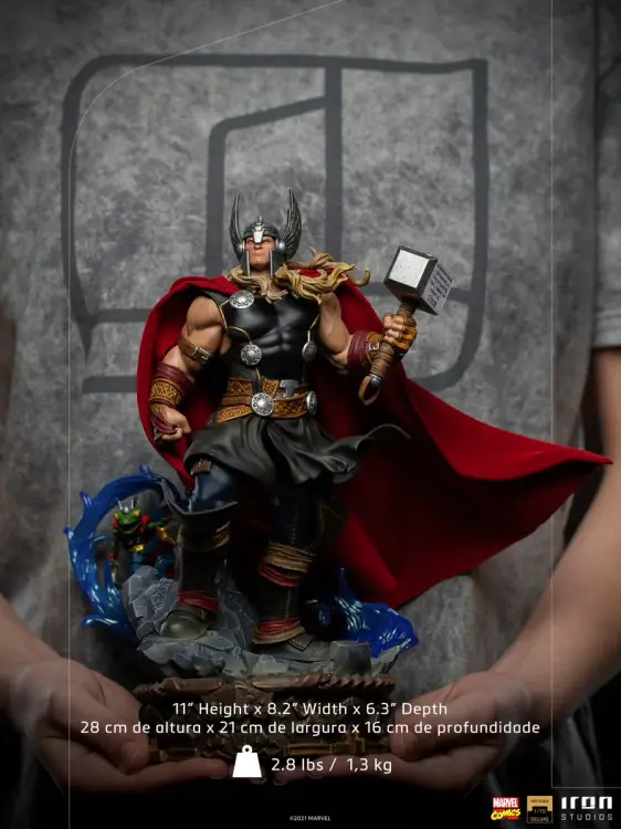 MARVEL COMICS - Thor Unleashed - Statua Deluxe Art Scale "28x21x16cm