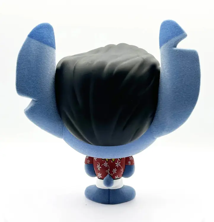 STITCH - Elvis Blue Hawaiian - Bhunny Flokowana Figurka Winylowa - 10cm