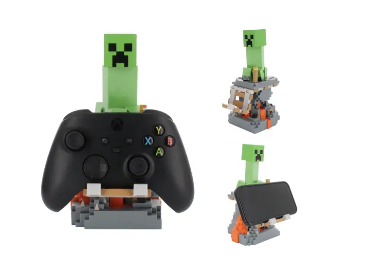 MINECRAFT - Creeper - Kontroler i wsparcie telefoniczne - 20 cm