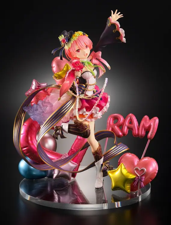 RE ZERO - Ram "Idol Version" - Shibuya Scramble Figurka 1/7 25,1 cm