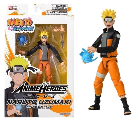 NARUTO - Naruto "Ostateczna bitwa" - Figurka Anime Heroes 17 cm
