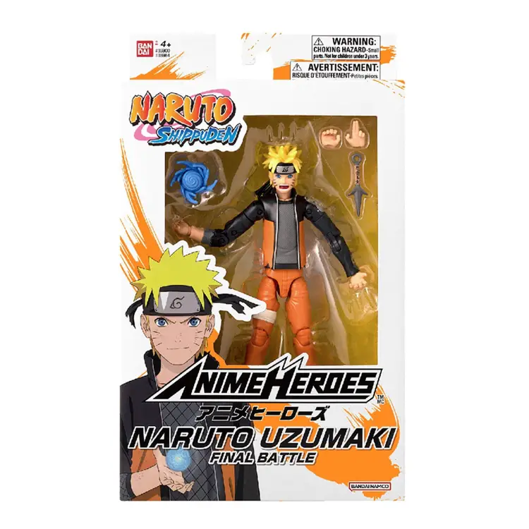 NARUTO - Naruto "Ostateczna bitwa" - Figurka Anime Heroes 17 cm