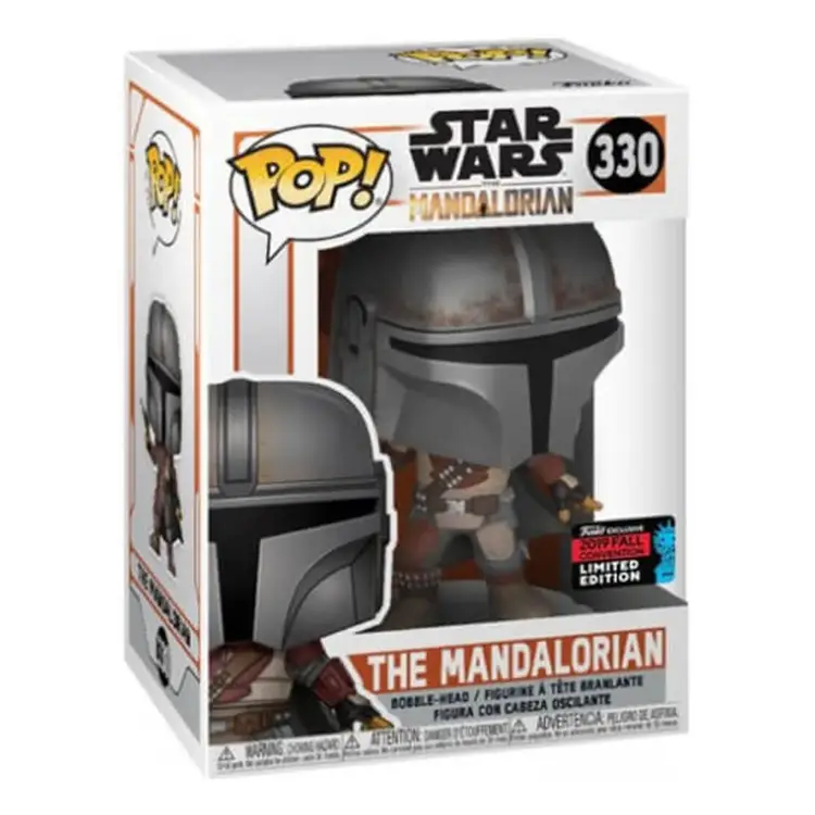 Funko pop - The Mandalorian with pistol - Star Wars #330 (HARD STACK)