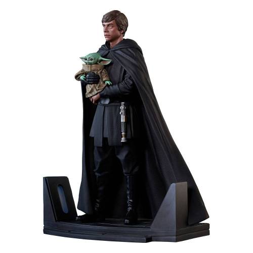 STAR WARS - Luke Skywalker & Grogu - Figurka Gentle Giant 25cm