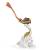 HARRY POTTER - Nimbus 2000 i Złoty Czarodziej - Statuetka Rekwizyty 14 cm