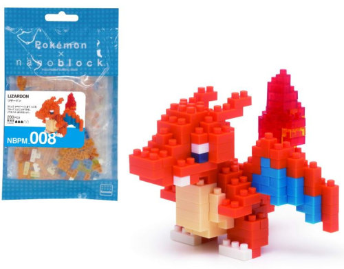 POKEMON - Charizard - Figurka Nanoblock 10cm