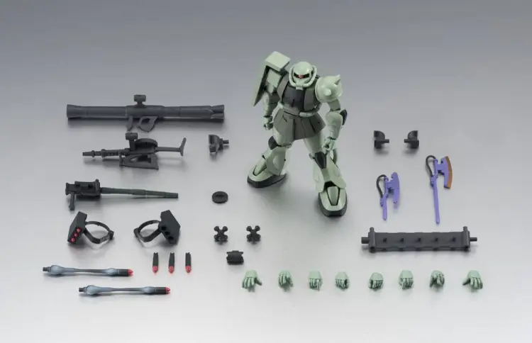 GUNDAM - MS-06 ZAKU II wersja anime - figurka akcji 13 cm