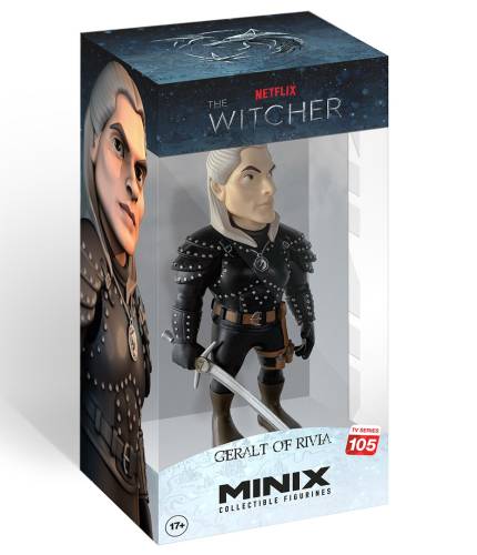 THE WITCHER - Geralt - Figurka Minix 12 cm