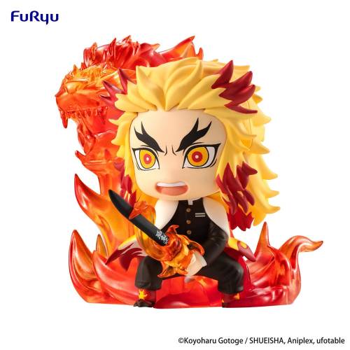 DEMON SLAYER - Rengoku Kyojuro - Statuetka Hold 8cm