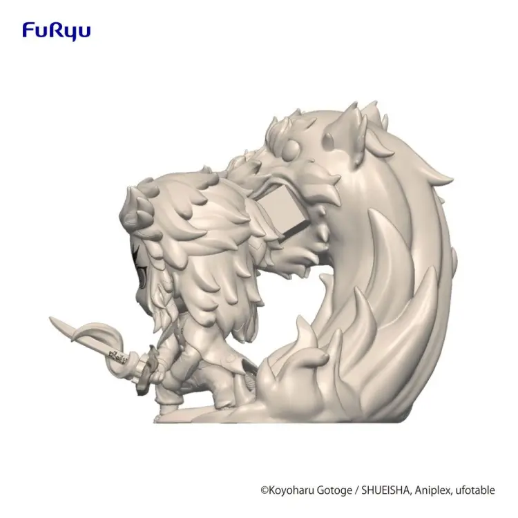 DEMON SLAYER - Rengoku Kyojuro - Statuetka Hold 8cm