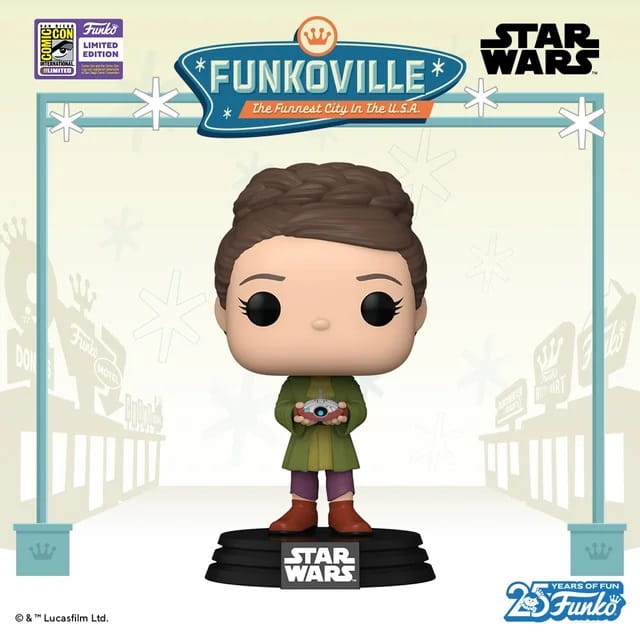 Funko POP! Star Wars: Obi-Wan Kenobi Young Leia with Lola (SDCC 2023 Exclusive)